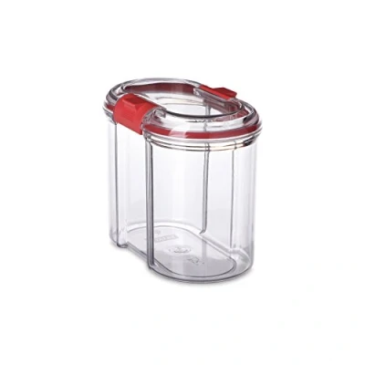 Image of Tatay Jar with Safety Closure, 1 L, Polystyrene, White, One Size
