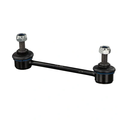 Image of 52321S2H003 Anti roll bar link FEBI BILSTEIN 42086 Rear Axle Left 150mm M10 x 1,25 with nuts Steel black HONDA: HR V I