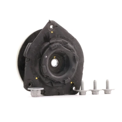 Image of 0122300QAD, 0141100QAA, 54320AX600, 54320BC40A, 54325AX000 Repair Kit, suspension strut SNR KB655.27 with rubber mount, screw set RENAULT: CLIO 3
