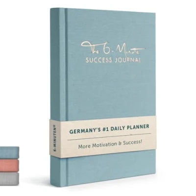 Image of 6 Minute Diary Success Journal The #1 Manifestation for More Motivation &amp; Undated Organizer Planer 2024/2025 Focus Mindfulness through Journaling