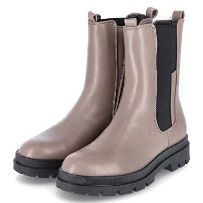 Image of TOM TAILOR Women&#039;s 4290302 Chelsea Boot, Hazel, 5 UK