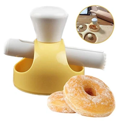 Image of DUBENS Donut Cutter, Cake Mould, DIY Cutter Cookie Stamp Maker Press Fondant Bread Dough Dessert Kitchen Bakery Pastry Baking Tool