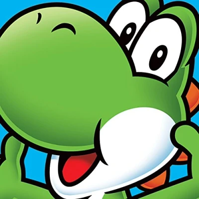 Image of Super Mario Yoshi 40 x 40cm Canvas Prints, Polyester, Multi Colour, 40x40x3.2 cm