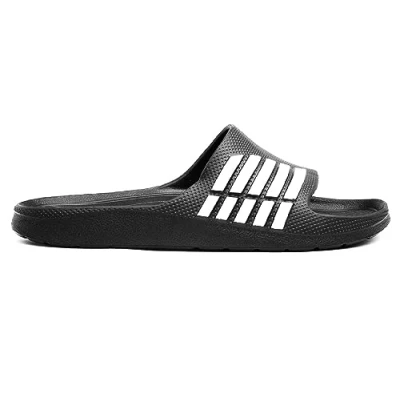 Image of sole london MENS SLIP ON HOLIDAY SLIDERS POOL SHOWER STRIPE SUMMERS SANDALS BEACH MULES