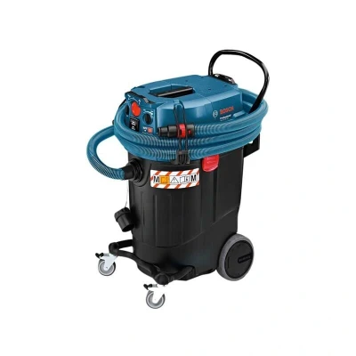 Image of Bosch Professional Gas 55 M AFC Corded 240 V Wet/Dry Dust Extractor, Blue, 06019C3360