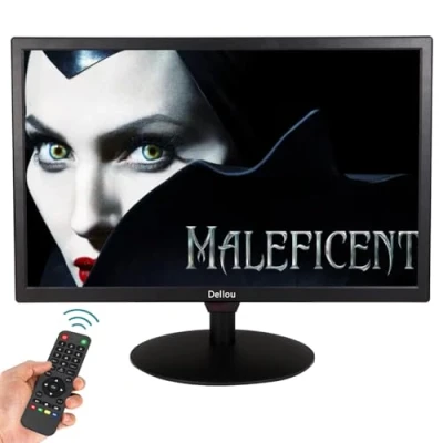 Image of Eoulyee 22 inch Monitoring LCD Display Security Camera Monitor Multifunction Interface HDMI, AV, BNC, VGA, USB, PC Input CCTV Computer Built in Speaker 1920x1080 Full HD