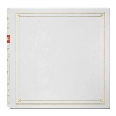 Image of Pioneer Photo Albums Album, Stainless Steel, White, 300 Pockets 4&quot;x6&quot;