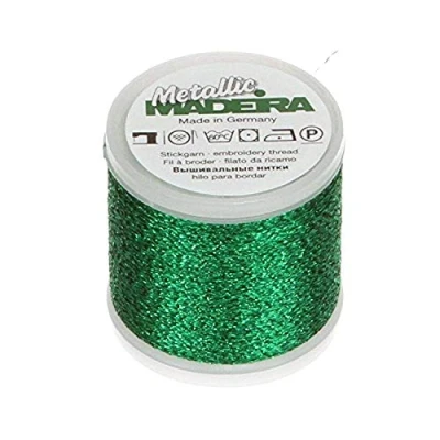 Image of Madeira 200 m Metallic Thread, Green