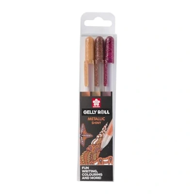 Image of Sakura Gelly Roll Metallic Nature, Set of 3 Pens
