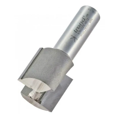 Image of Trend Professional Two Flute Router Cutter Bit, 1/2 Inch Shank, 25.4mm Cut Diameter &amp; 25mm Length, Tungsten Carbide Tipped, 4/8X1/2TC