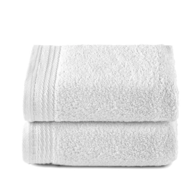 Image of Top Towel Premium Large Bath Towels 2 Hand 50 x 100 cm 100% Cotton 600 g White