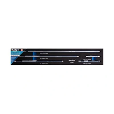 Image of Blue Spot Tools 5 Piece Extra Long 3/8&quot; Extension Bar Set (EVA Foam)
