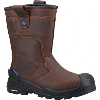 Image of Amblers Safety 983C Rigger Mens Brown UK 10