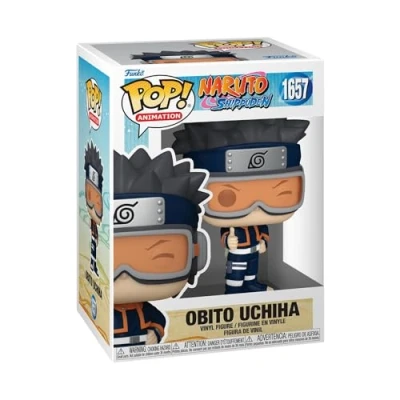 Image of Funko Pop! Animation: Naruto Obito Uchiha (Kid) Shippuden Collectable Vinyl Figure Gift Idea Official Merchandise Toys for Kids &amp; Adults Anime Fans