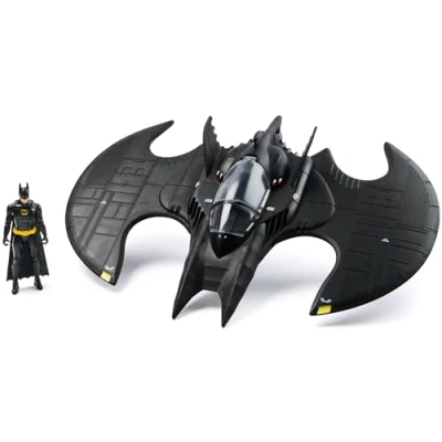 Image of DC Batman, Batwing and 10 cm Batman Set, 1992 Returns Action Figure 1989 Batwing, Limited Edition 85th Anniversary Collectible Kids’ Toys for Boys Girls Aged 3 Up