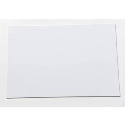 Image of KAISH White 1 Ply Blank Pickguard Scratch Plate Material Sheet 29x43cm