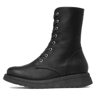 Image of Heavenly Feet Martina Womens Black Ankle Boot Size 6 UK