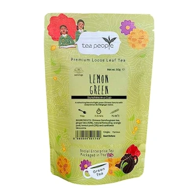 Image of Tea People Lemon Green 60g Retail Pack