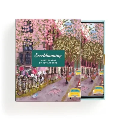 Image of Joy Laforme Everblooming Blank Greeting Card Assortment: 16 notecards