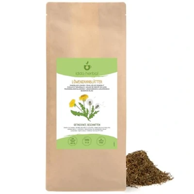 Image of dandelion tea (500g (1.1lb)), cut leaves, gently dried dandelion, 100% pure and natural