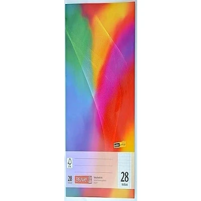 Image of Brunnen 104492811 Exercise Book (A4,16 Sheets, 5 mm Squared, with Margins, Line Style 28), Pack of 10