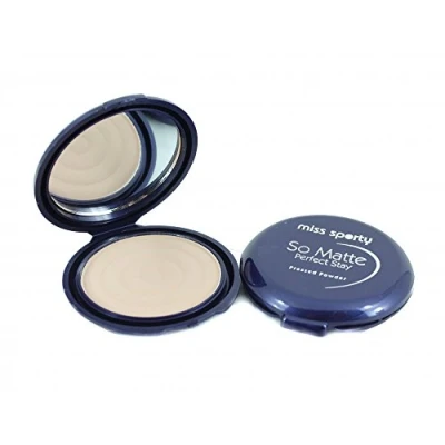 Image of Miss Sporty So Matte Perfect Stay Smooth Pressed Powder 002 Medium