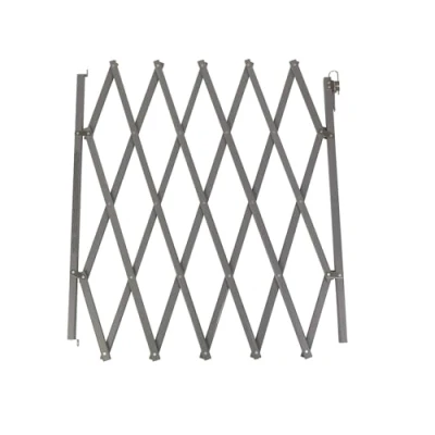 Image of Bettacare Expandable Pet Barrier, 60cm 108cm, Grey, Wooden, Retractable Dog Safety Gate, Barrier for Puppy and