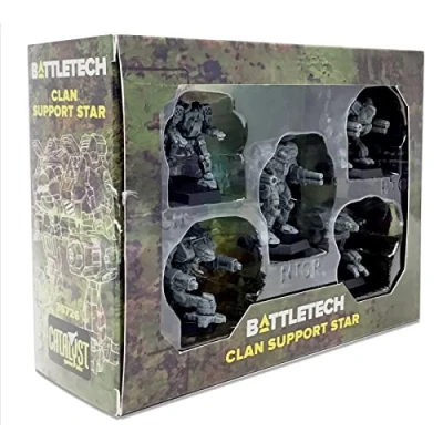 Image of Catalyst Game Labs BattleTech Clan Support Star Force Pack For Use with Alpha Strike