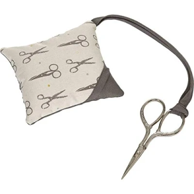 Image of Prym Pin Cushion Motif Scissors, Grey, On Size
