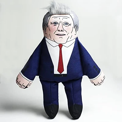 Image of Pet Hates Toys Political Leaders Soft &amp; Squeaky Dog For Small Large Dogs (Regular, Keir Starmer)
