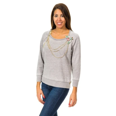 Image of Met Womens Long Sleeve Jersey Grey Size X Small
