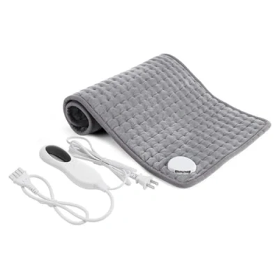 Image of Heating Pad for Back Pain Relief, Electric Pads with 10 Heat Settings, 3 Auto Shut Off, LED Controller, Soft Shoulder, Neck, Period Cramps, Machine Washable (40 * 76CM)