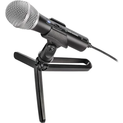Image of Audio Technica 2100x USB Streaming/podcasting Microphone Black