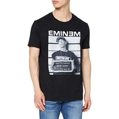 Image of Unknown Men&#039;s Arrest T Shirt, Black, L UK