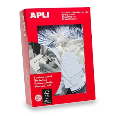 Image of Agipa Bijouterie Hang Tags 15 x 24 mm Box of 1,000