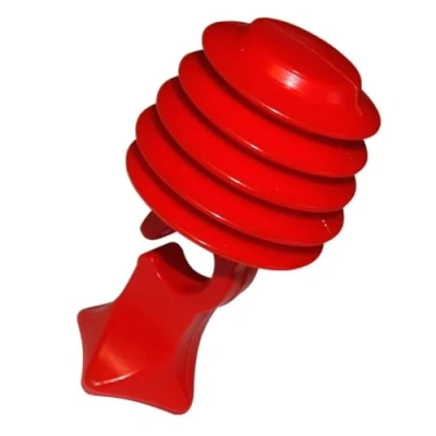 Image of cyclingcolors AIR HORN RING BELL HAND TRUMPET KLAXON ACOUSTIC CHILDREN BABY 19MM RED PLASTIC