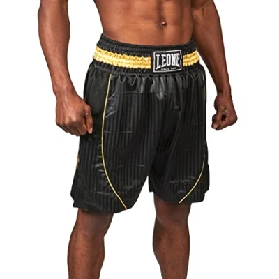 Image of Leone 1947 Premium, Unisex Boxing Shorts Adult Black, XL
