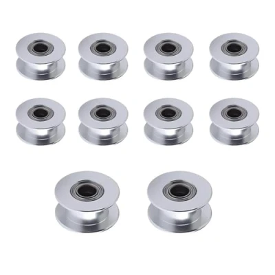 Image of BZ 3D GT2 Idler Pulley 20 Toothless Bore 5mm for Printer 6mm Width Timing Belt. (Pack of 10pcs) (20 5mm)