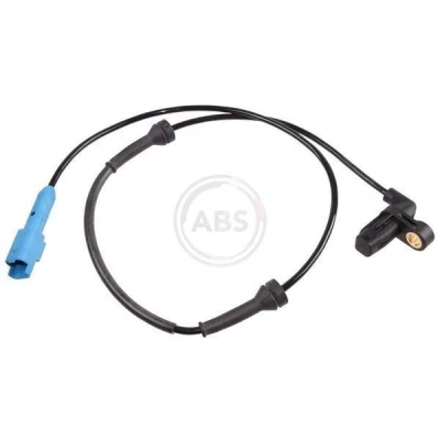 Image of 454599, 4545F4 ABS sensor A.B.S. 30142 Active 830mm 860mm 26mm blue PEUGEOT: 206 Hatchback