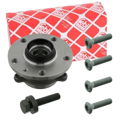Image of febi bilstein 27317 wheel Bearing Kit with hub and additional parts, pack of one
