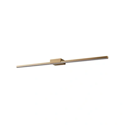 Image of Lucande LED mirror lamp Kivana, copper, metal, 90 cm, IP44