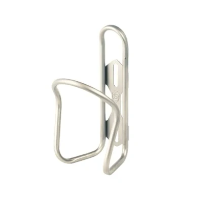 Image of SILCA Sicuro Titanium Water Bottle cage Cages for Bike with 21mm Fore/AFT Adjustment Lighter Than Steel and Stronger Carbon Alloy 30g Hand Bent Laser Welded in Indiana USA Made
