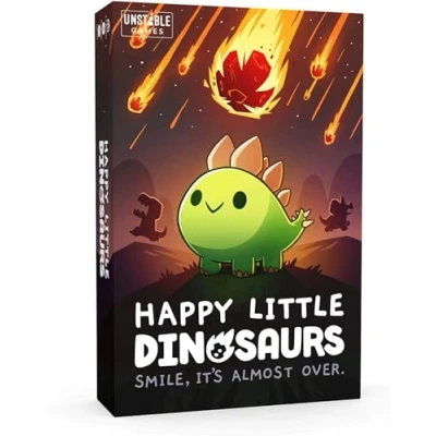 Image of TeeTurtle Happy Little Dinosaurs Base Game Board Ages 8+ 2 to 4 Players 30 60 Minutes Playing Time