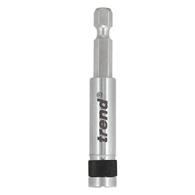 Image of Trend Snappy 66mm Micro Diameter Magnetic Bit Holder, 25mm Holder with Chuck Retention, Centrotec Compatible, SNAP/BH/M
