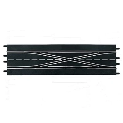 Image of Carrera 20030347 Double Lane Change Section Slot Car Track Accessory, Multicolor, Rendement Standard