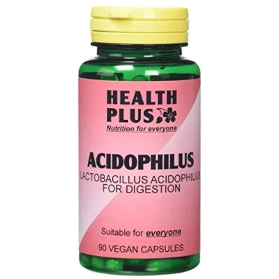 Image of Health Plus Acidophilus Probiotic Digestive Supplement 90 Capsules