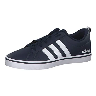 Image of adidas Men&#039;s Vs Pace Sneaker, Blue Collegiate Navy Footwear White Blue, 7 UK