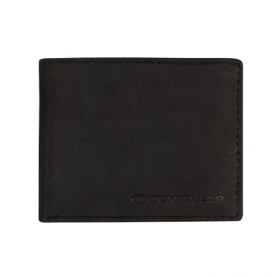 Image of TOM TAILOR Men&#039;s Ron Purse (Denim Size), Black, 10.5x8.5x1.5 cm (B x H T)