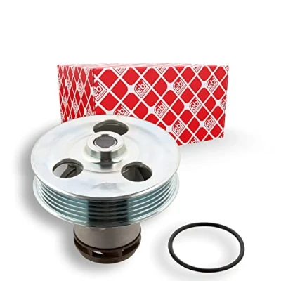Image of 07K121011B, 07K121011BX, 7K121011B, 7K121011BX Water pump FEBI BILSTEIN 103774 Cast Aluminium with seal ring Plastic VOLKSWAGEN: Golf 6, 6