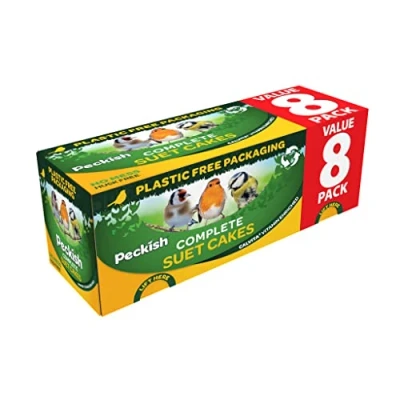 Image of Peckish Complete Seed and Nut Suet Cakes 8 Pack Box